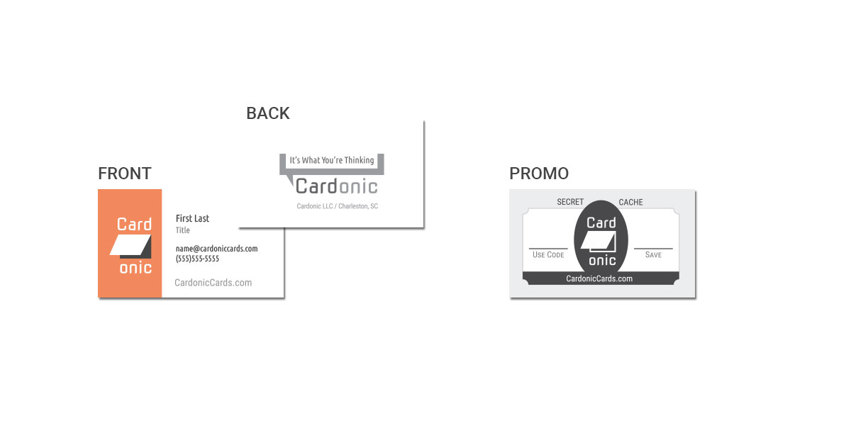 Cardonic business card designs